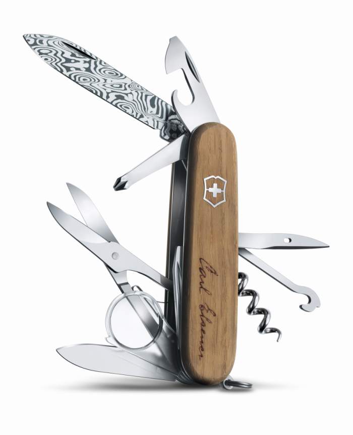Navaja multiuso Victorinox Explorer Damast - Imagen 2