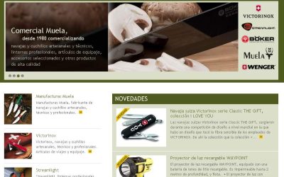 Nueva Web de Comercial Muela